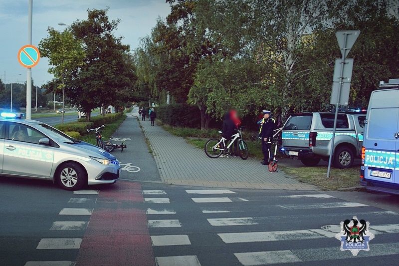 Wałbrzych: Zderzenie dwóch rowerzystek