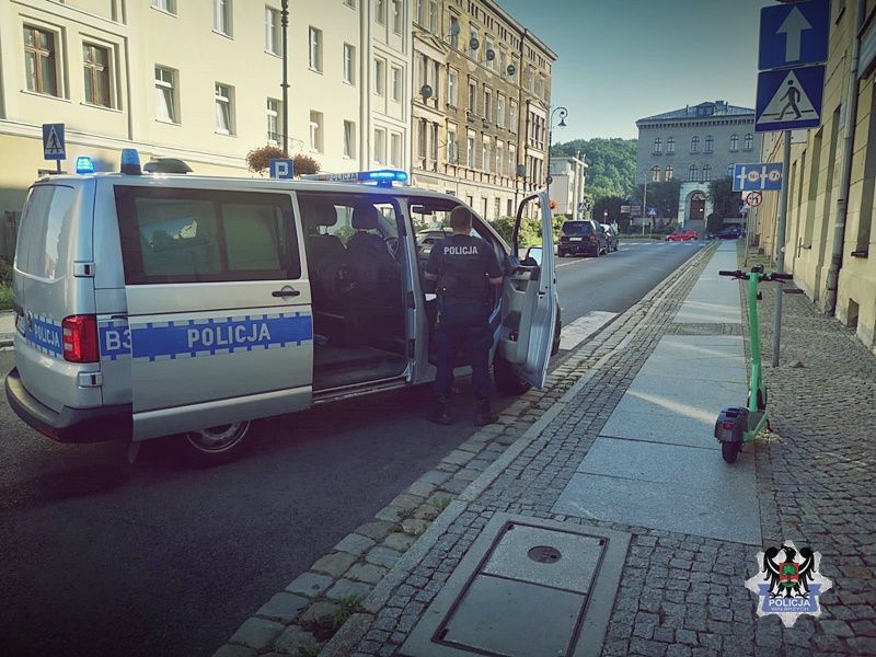 Wałbrzych: Pechowa wpadka na Mickiewicza