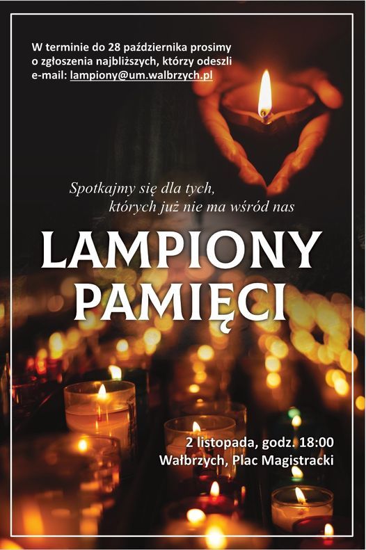 Wałbrzych: Zapłoną lampiony