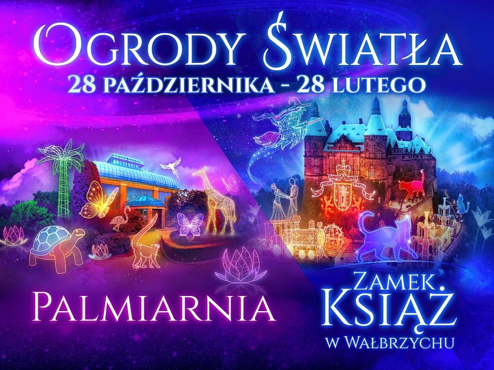 Wałbrzych: Ogrody światła