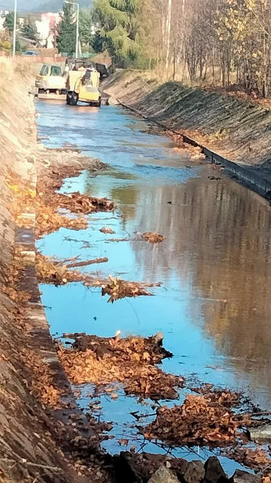 REGION, Mieroszów: Udrażniają rzekę