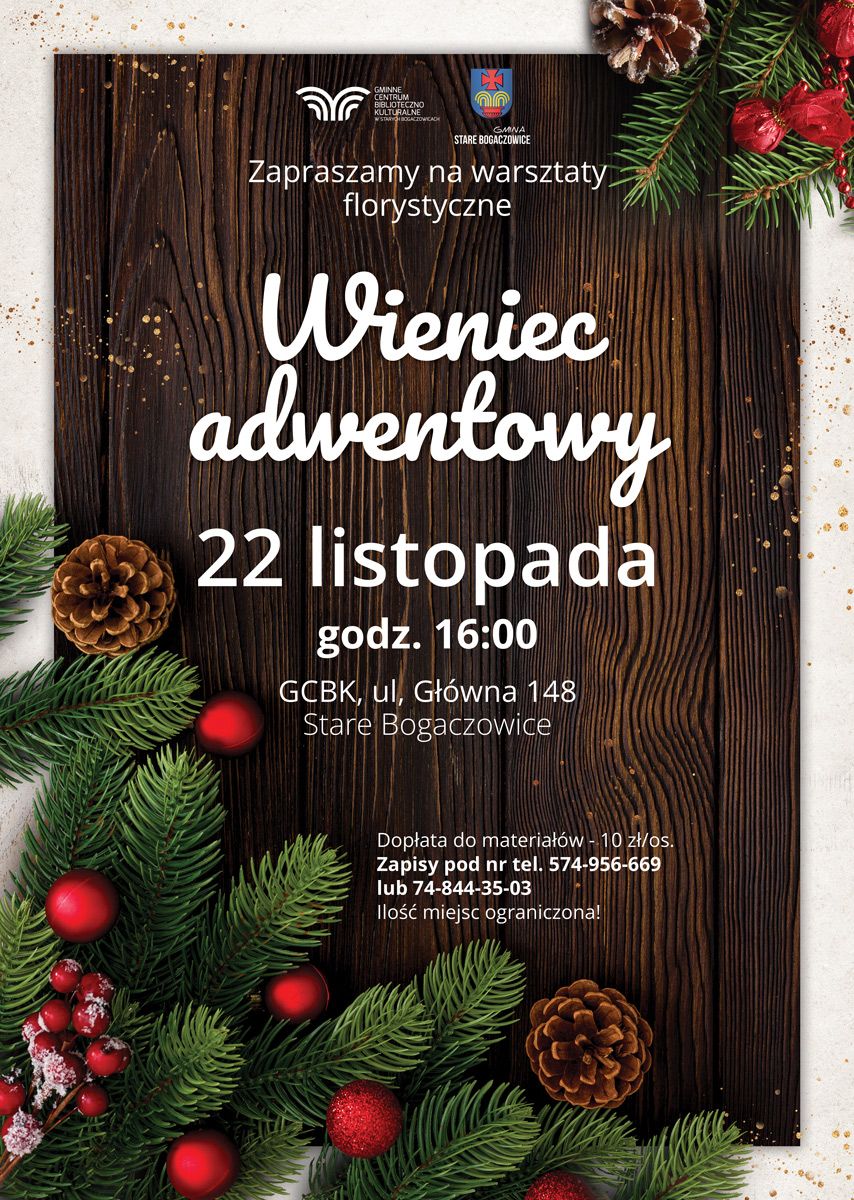 REGION, Stare Bogaczowice: Wieniec adwentowy