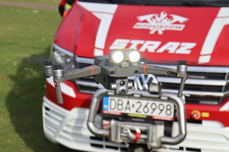 REGION, Boguszów-Gorce: Dron w służbie OSP