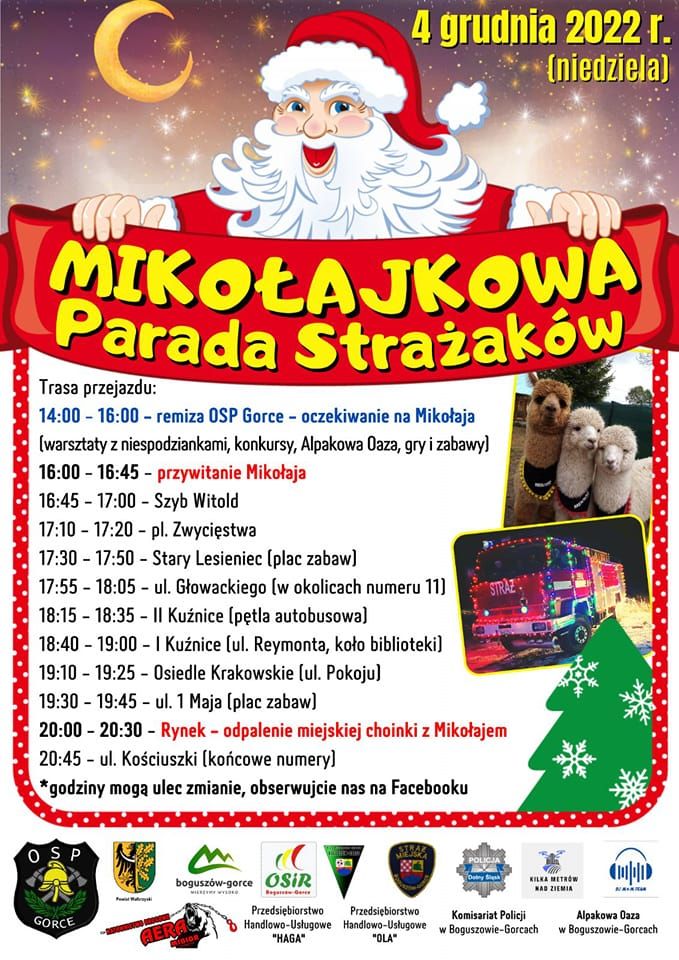 REGION, Boguszów-Gorce: Mikołajkowa parada