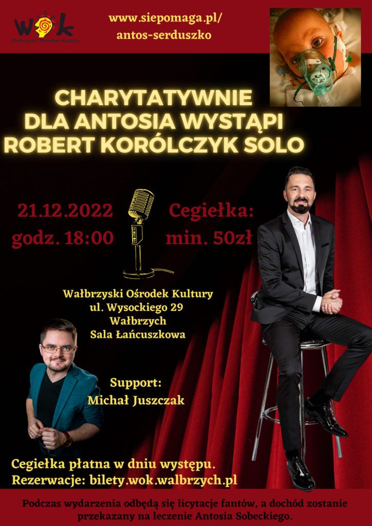 Wałbrzych: Charytatywnie dla Antosia