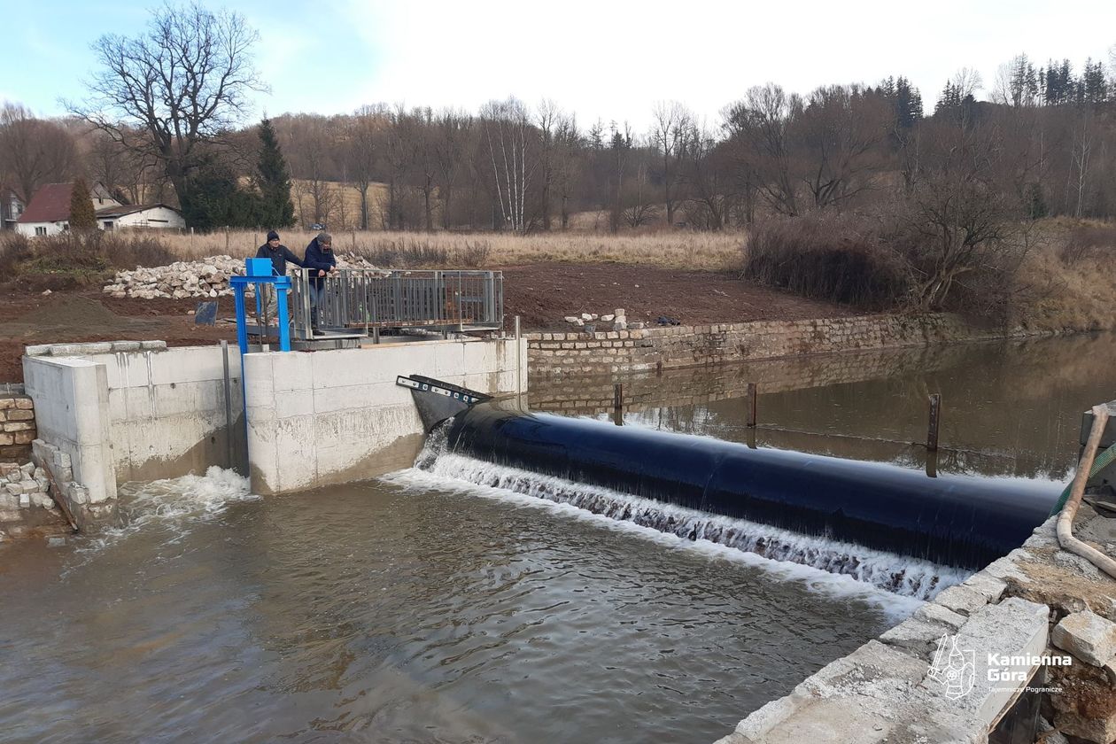 REGION, Kamienna Góra: Niezwykła konstrukcja jazu