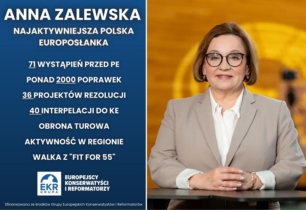Europa: Anna Zalewska chwali się aktywnością