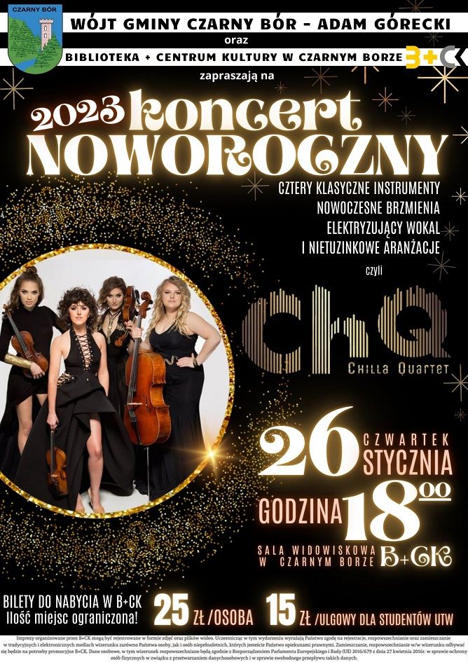 REGION, Czarny Bór: Koncert Noworoczny