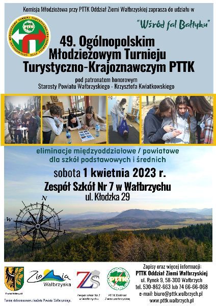 Wałbrzych/powiat wałbrzyski: Wyzwanie turystyczne dla uczniów