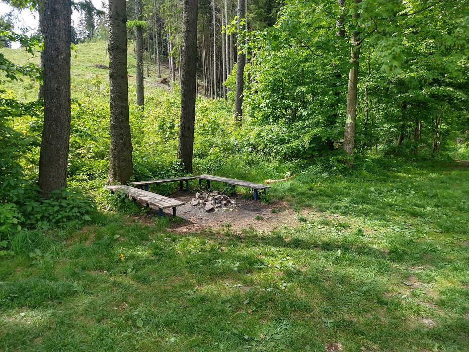 REGION, Boguszów-Gorce: Wiata, platforma, ścieżka...