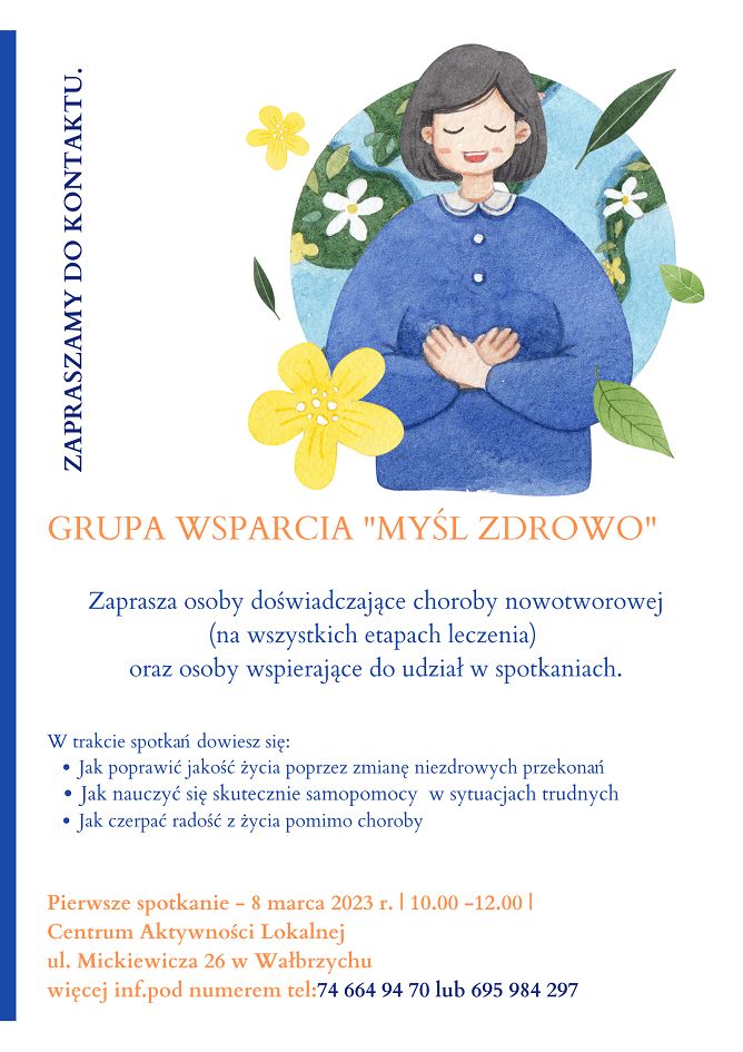 Wałbrzych: Wsparcie dla chorych onkologicznie