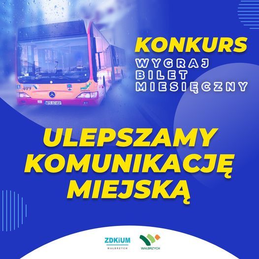 Wałbrzych: Wygraj bilet miesięczny!