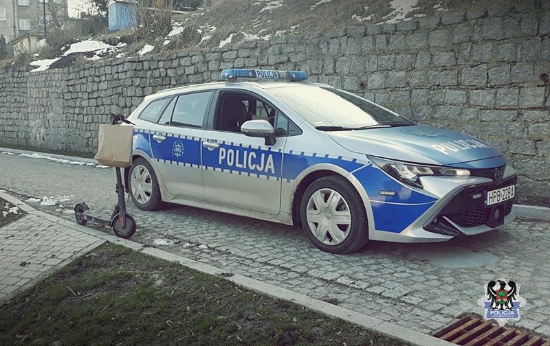 REGION, Mieroszów: Hulajnogą po zakupy