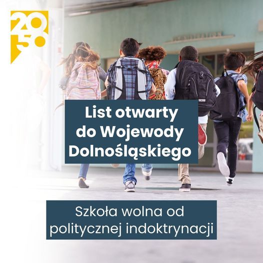 REGION: Sprzeciwiają się politycznej indoktrynacji w szkole