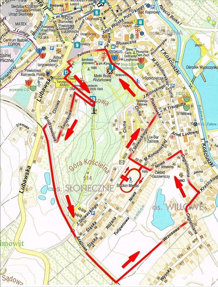Kamienna Góra: Bieg RUNPARK Kamienna Góra i utrudnienia w ruchu