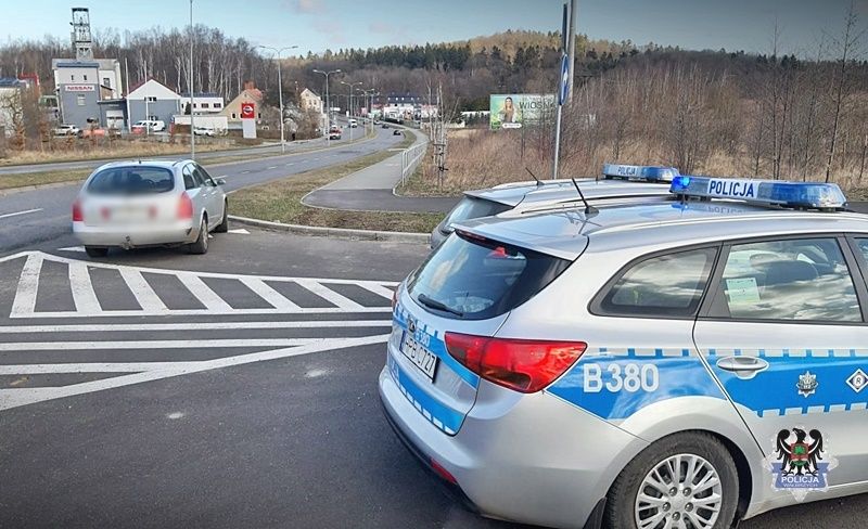 Wałbrzych: Zaskakujący finał kolizji
