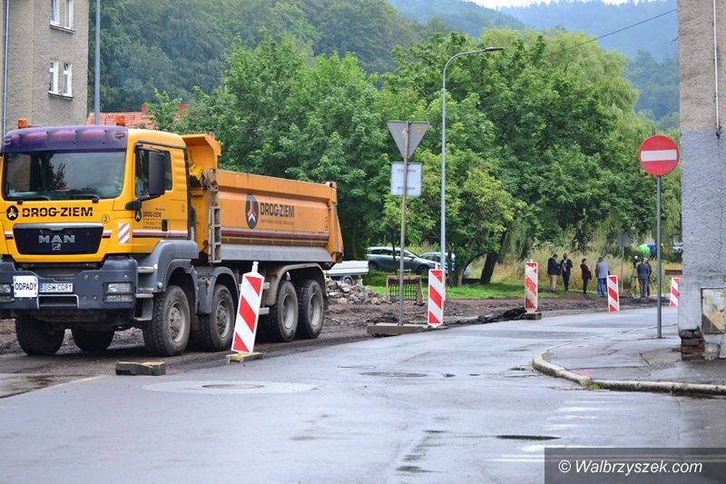 Wałbrzych: Reja i Ludowa poczekają