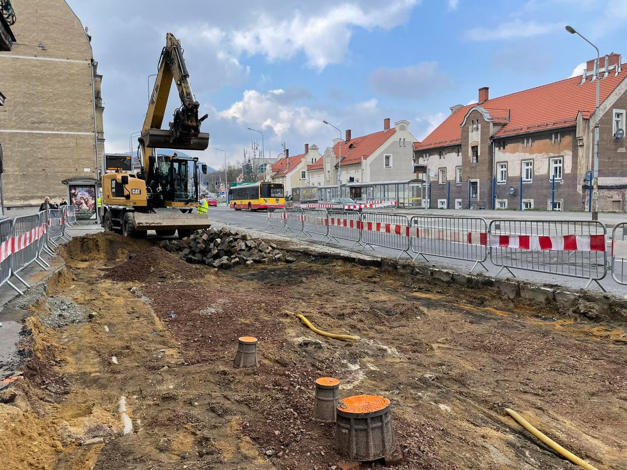 Wałbrzych: Plac w remoncie