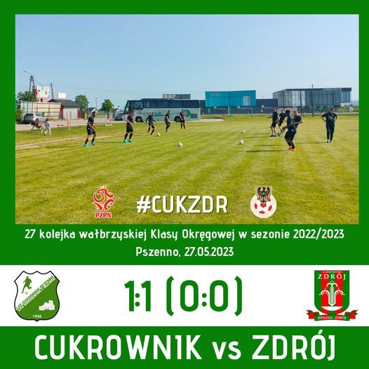 REGION: Zdrój remisuje, ale utrzymuje przewagę