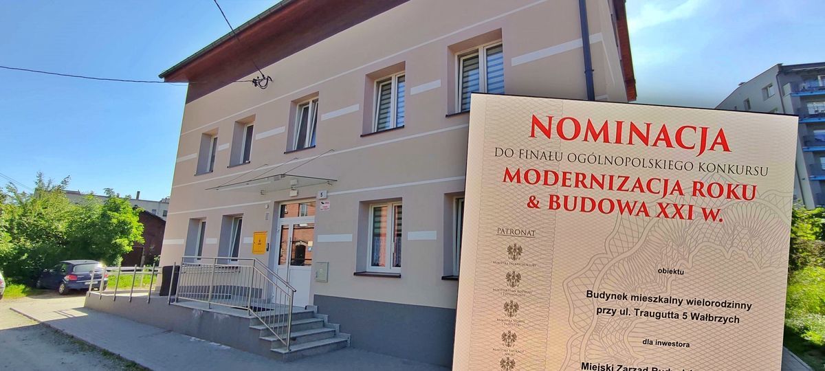 Wałbrzych: Doceniona przebudowa
