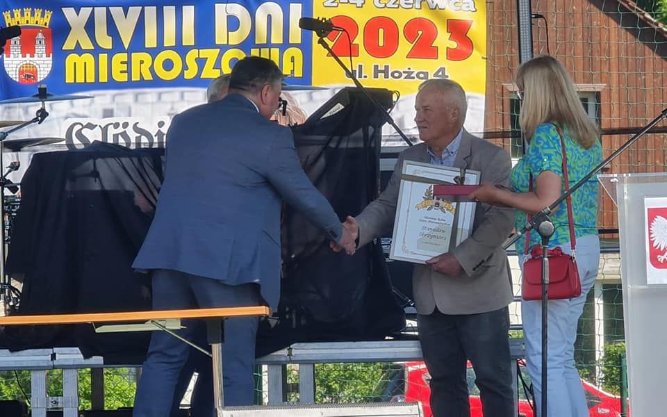 REGION, Mieroszów: Odebrał tytuł mecenasa