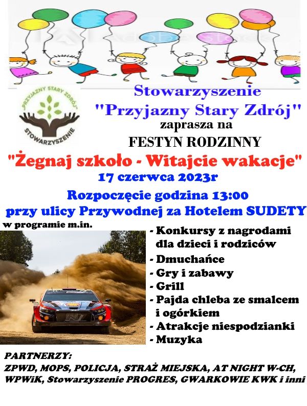 Wałbrzych: Powitają wakacje