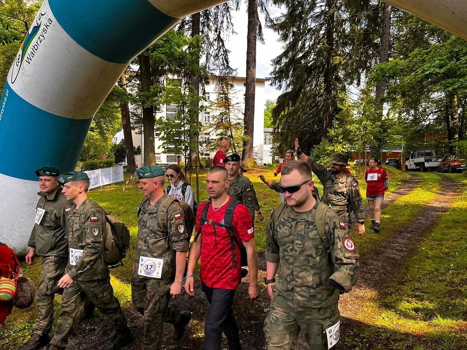 REGION, Sokołowsko: Za nami Marsz z Weteranem