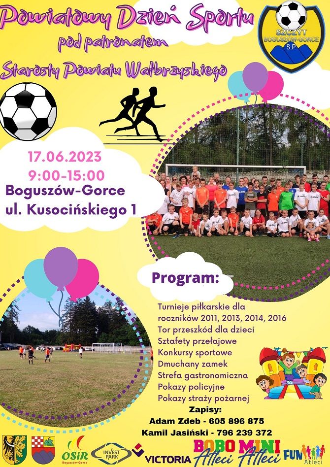 Boguszów-Gorce: To będzie Dzień Sportu