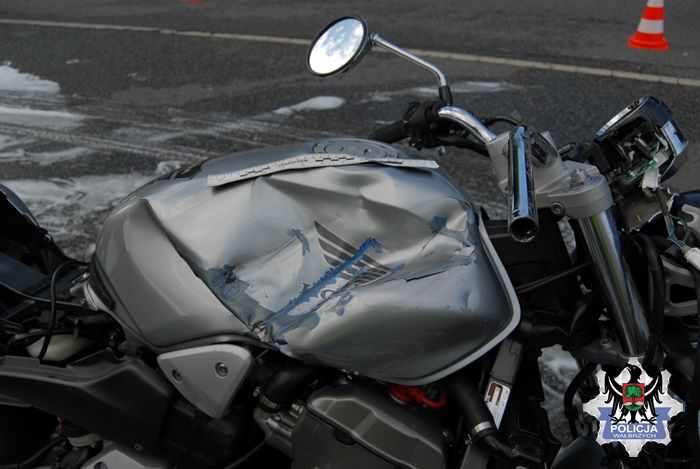 Wałbrzych: Motocyklista nie zawinił