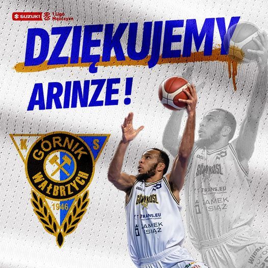 Wałbrzych: Górnik pożegnał Chidoma