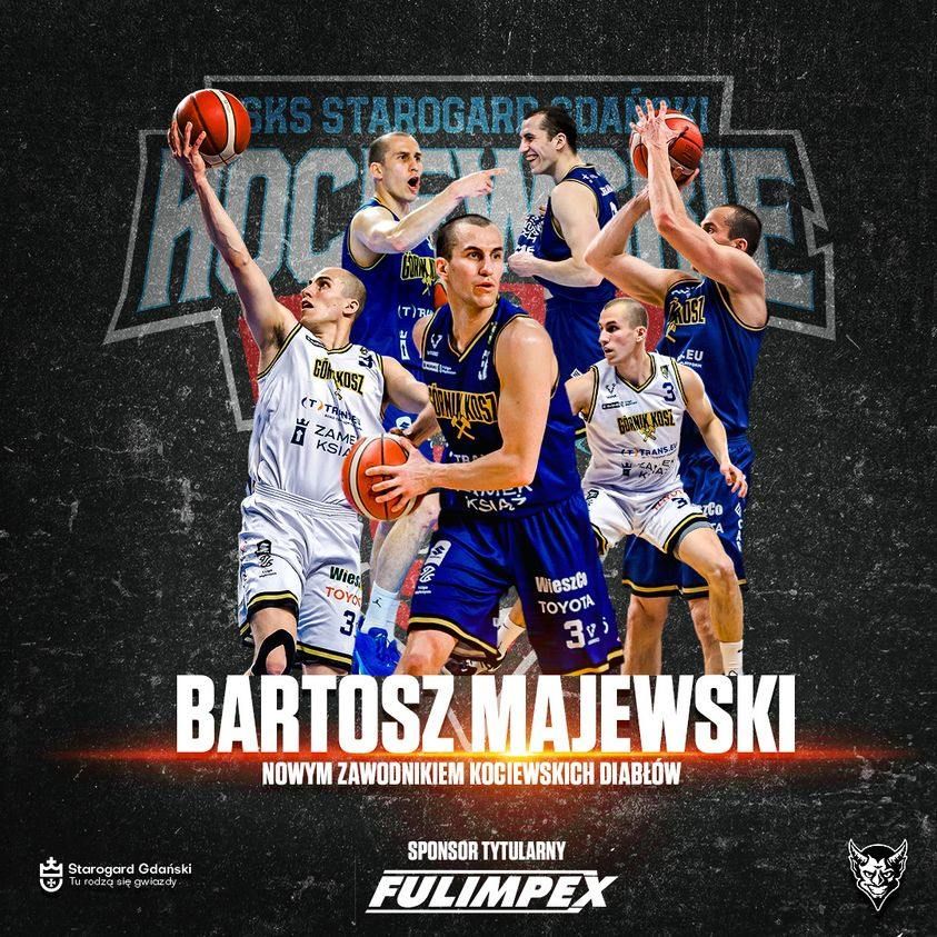 Wałbrzych/Kraj: Majewski zagra dla Diabłów