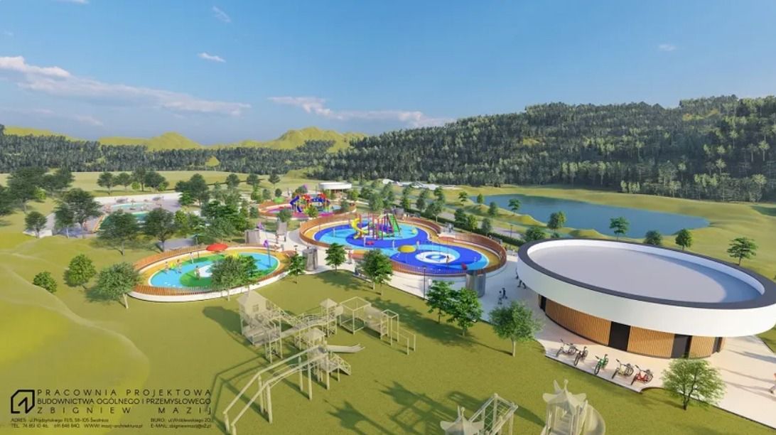REGION, Jedlina-Zdrój: Powstaje park wodny