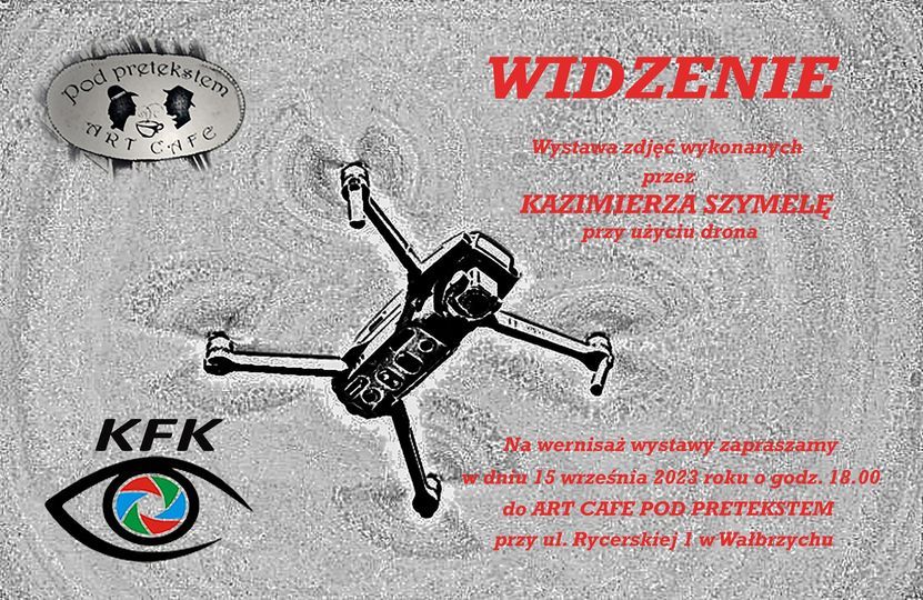 Wałbrzych: Wystawa z wykorzystaniem drona