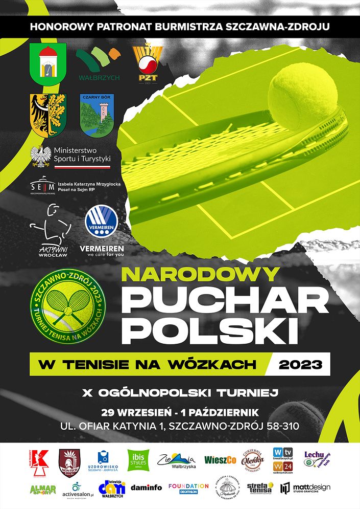 Szczawno-Zdrój: Tenisiści na wózkach