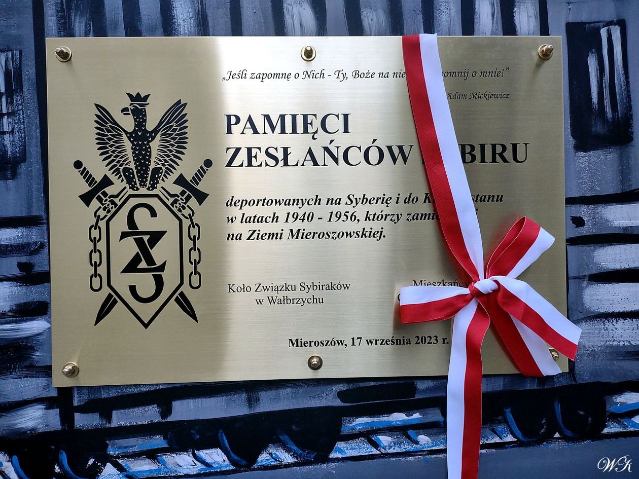 REGION, Mieroszów: Powstał Skwer Sybiraków