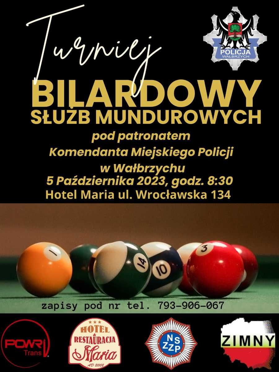 Wałbrzych/Kraj: Bilard dla mundurowych
