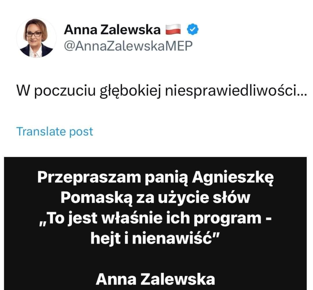 Kraj: Przeprosiła, ale niechętnie