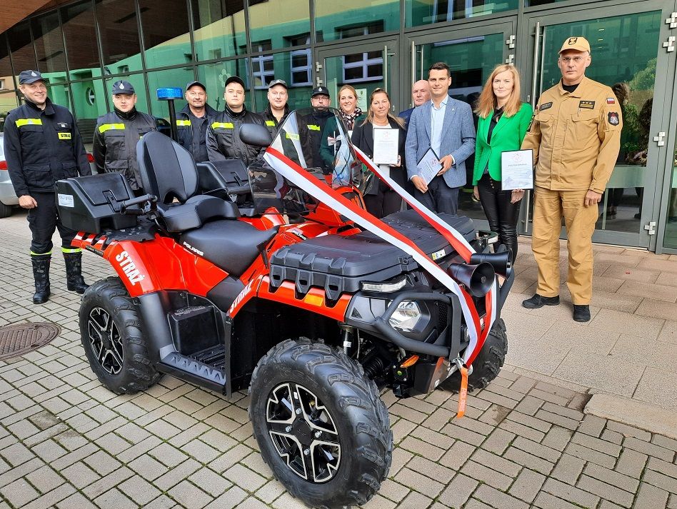 REGION, Czarny Bór: Quad dla strażaków