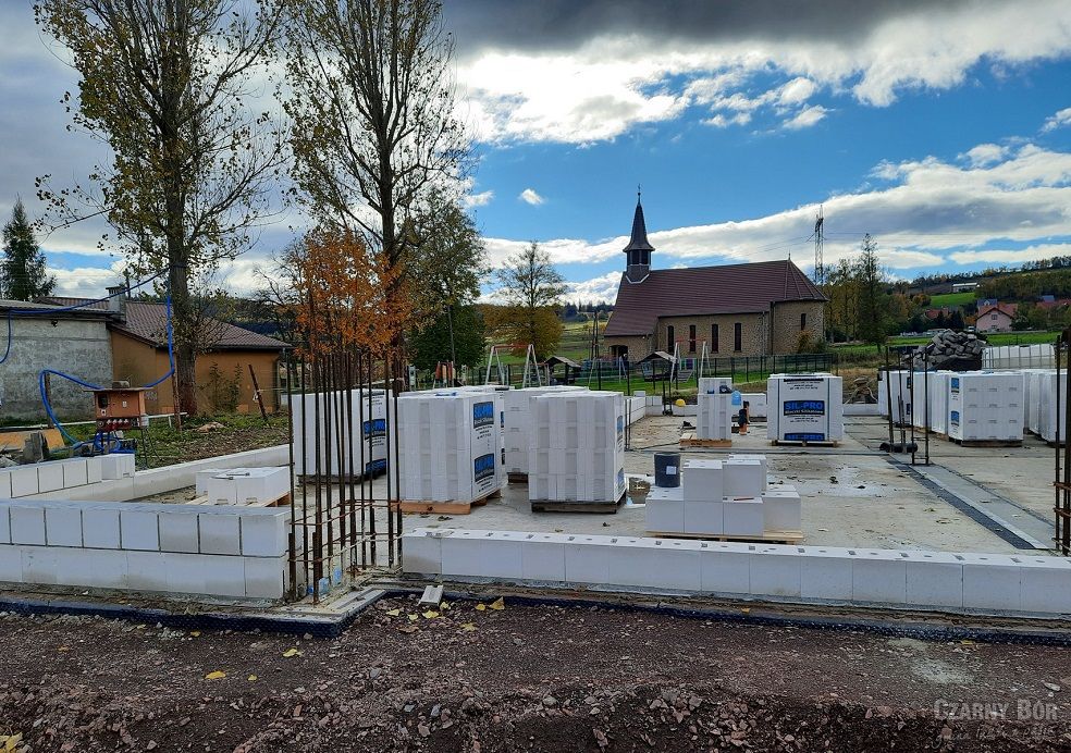 REGION, Borówno: Trwa budowa świetlicy