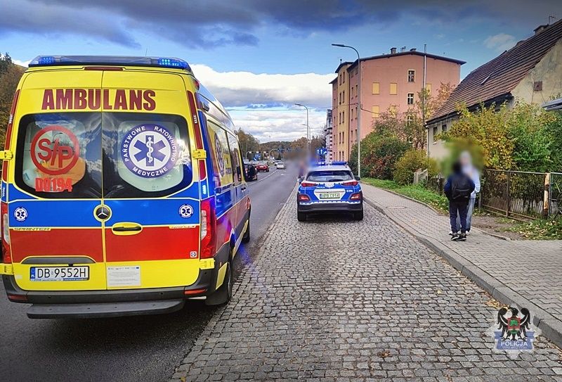 Wałbrzych: 77–latek sprawcą wypadku