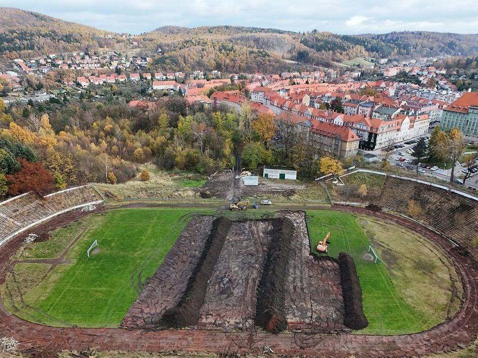 Wałbrzych: Prace na stadionie już trwają