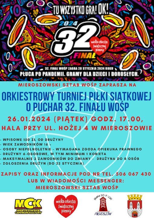 Mieroszów: Siatkarze dla WOŚP