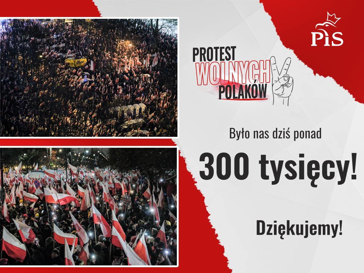 Wałbrzych/Kraj: Wałbrzyszanie na proteście w Warszawie