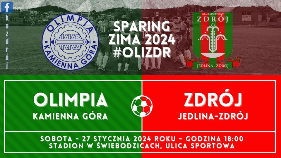Jedlina-Zdrój: Zdrój przed sparingiem