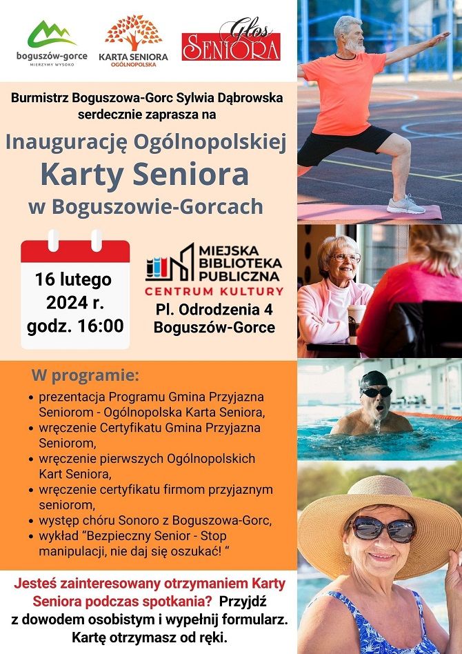 REGION, Boguszów-Gorce: Karty dla seniorów