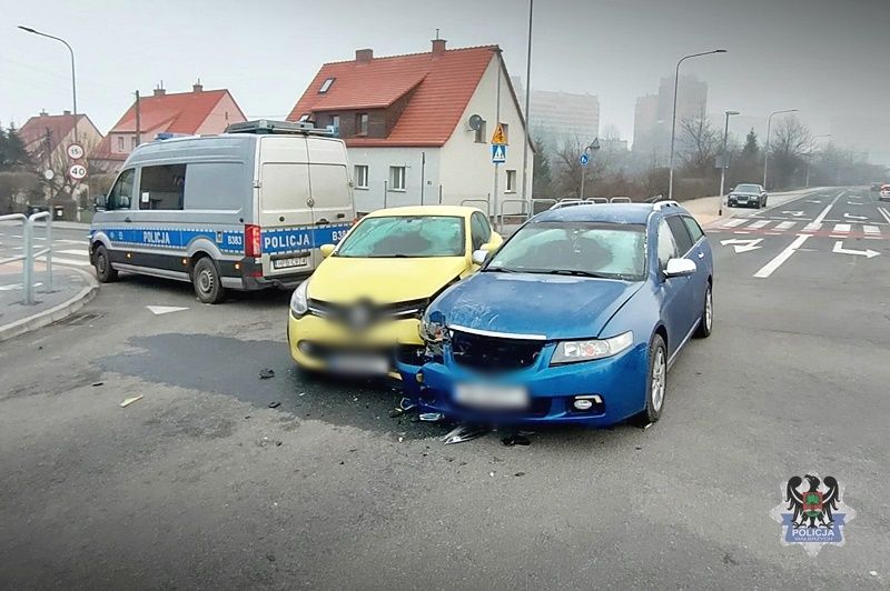 Wałbrzych: Stłuczka na Kusocińskiego