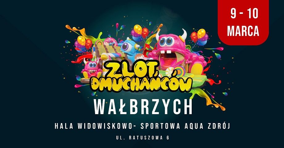 Wałbrzych: Dmuchańce dziś od godziny 12.00!!!