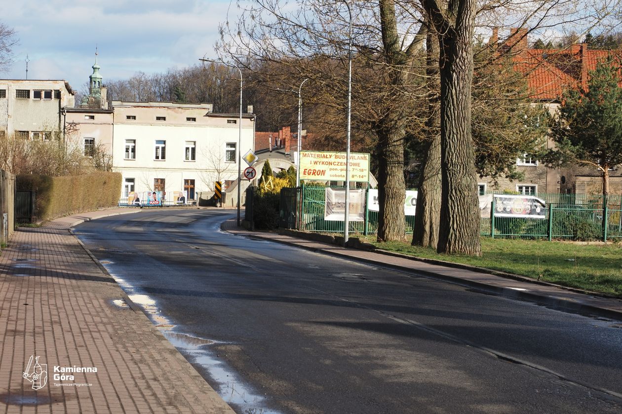 REGION, Kamienna Góra: Ulica Lompy w remoncie