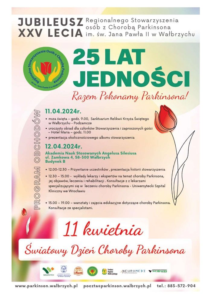 Wałbrzych: Światowy Dzień Choroby Parkinsona