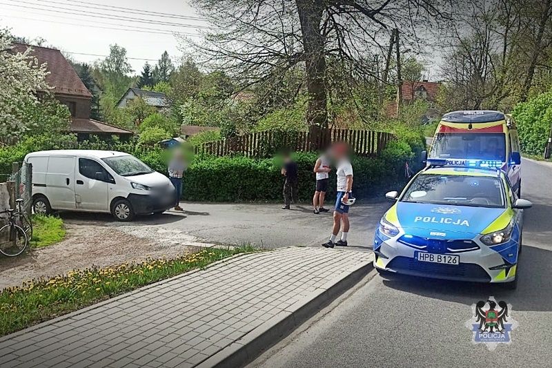 REGION, Dziećmorowice: Potrącona rowerzystka